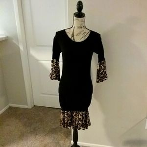 BRAND NEW Bebe Leopard Dress